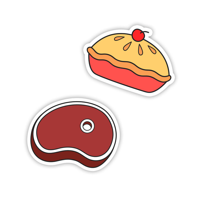 Apple Pie & Steak Stickers