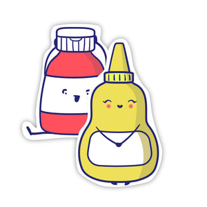 Ketchup & Mustard Stickers