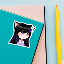 Load image into Gallery viewer, Thinking Chibi Sticker