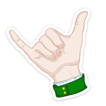 Load image into Gallery viewer, Hangloose Saint Patrick Hand Sticker
