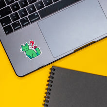 Load image into Gallery viewer, Cactus Cat Sticker