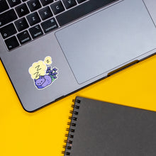 Load image into Gallery viewer, Lavender Cat Sticker