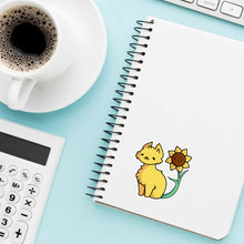 Load image into Gallery viewer, Sunflower Cat Sticker