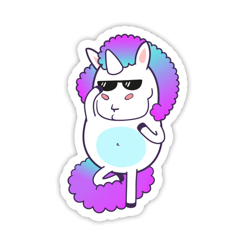Cool Unicorn Sticker