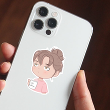 Load image into Gallery viewer, Chibi Sleppy Girl Stickers