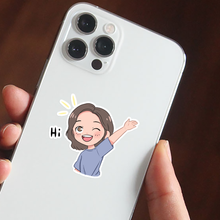 Load image into Gallery viewer, Chibi Hi Girl Sticker