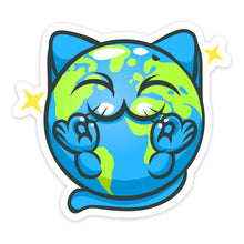 Load image into Gallery viewer, Peace Cat Sticker