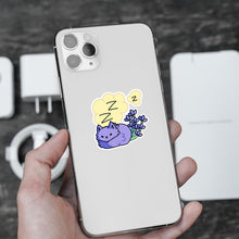 Load image into Gallery viewer, Lavender Cat Sticker
