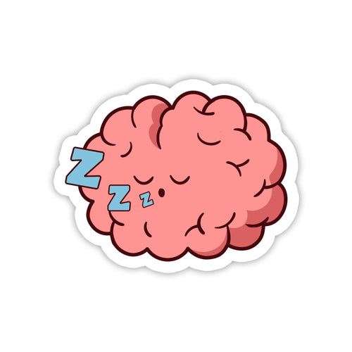 Sleepy Brain Sticker