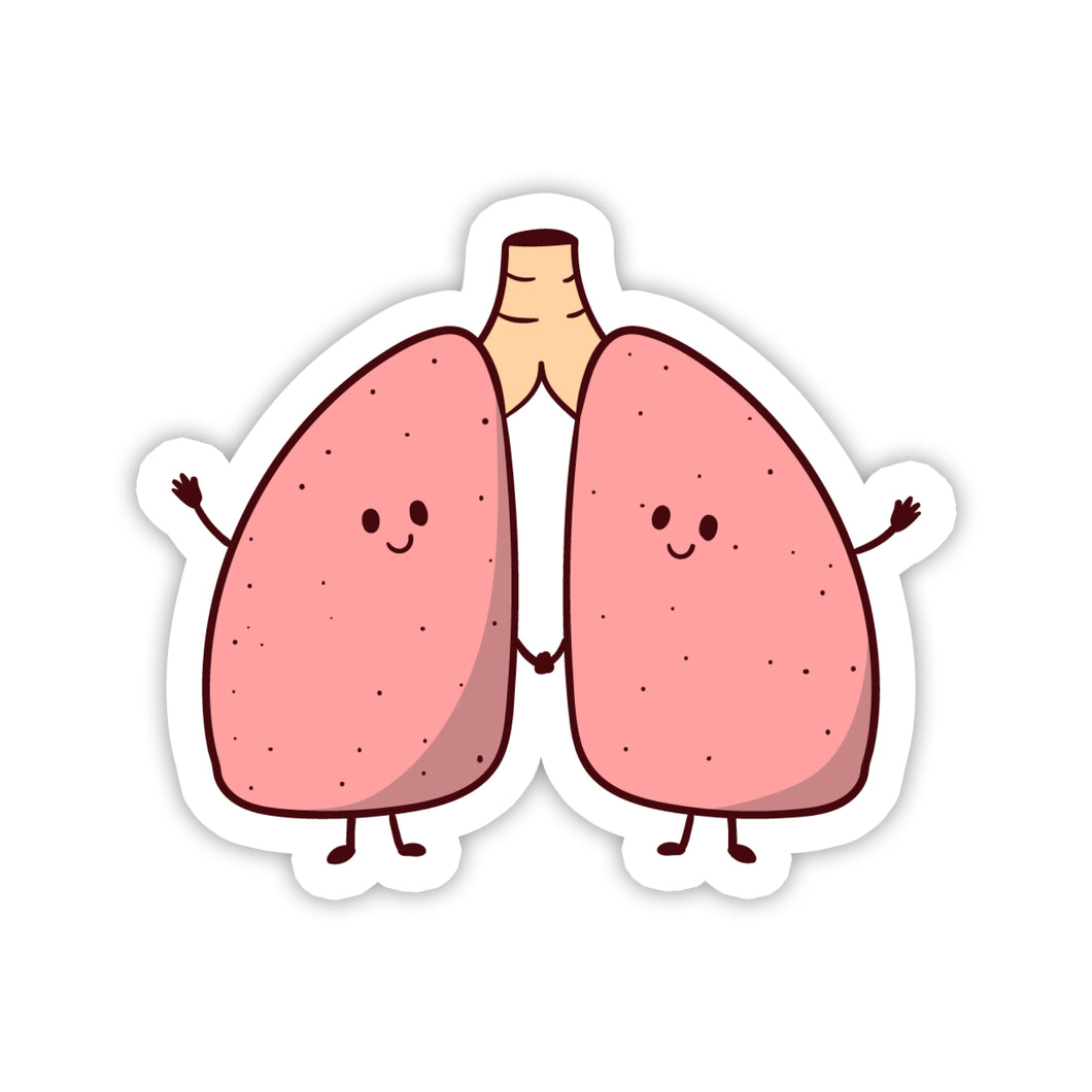 Сute Lungs Sticker