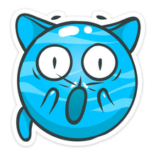 Load image into Gallery viewer, Surprised Cat Sticker