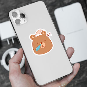 Sleppy Bear Sticker