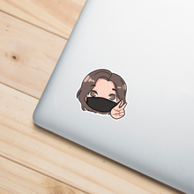 Load image into Gallery viewer, Chibi Girl With Musk Sticker