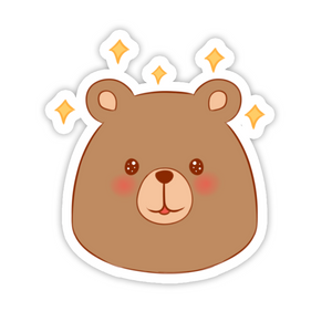 Shine Bear Sticker