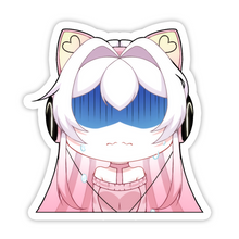 Load image into Gallery viewer, Shy Kawaii Sticker