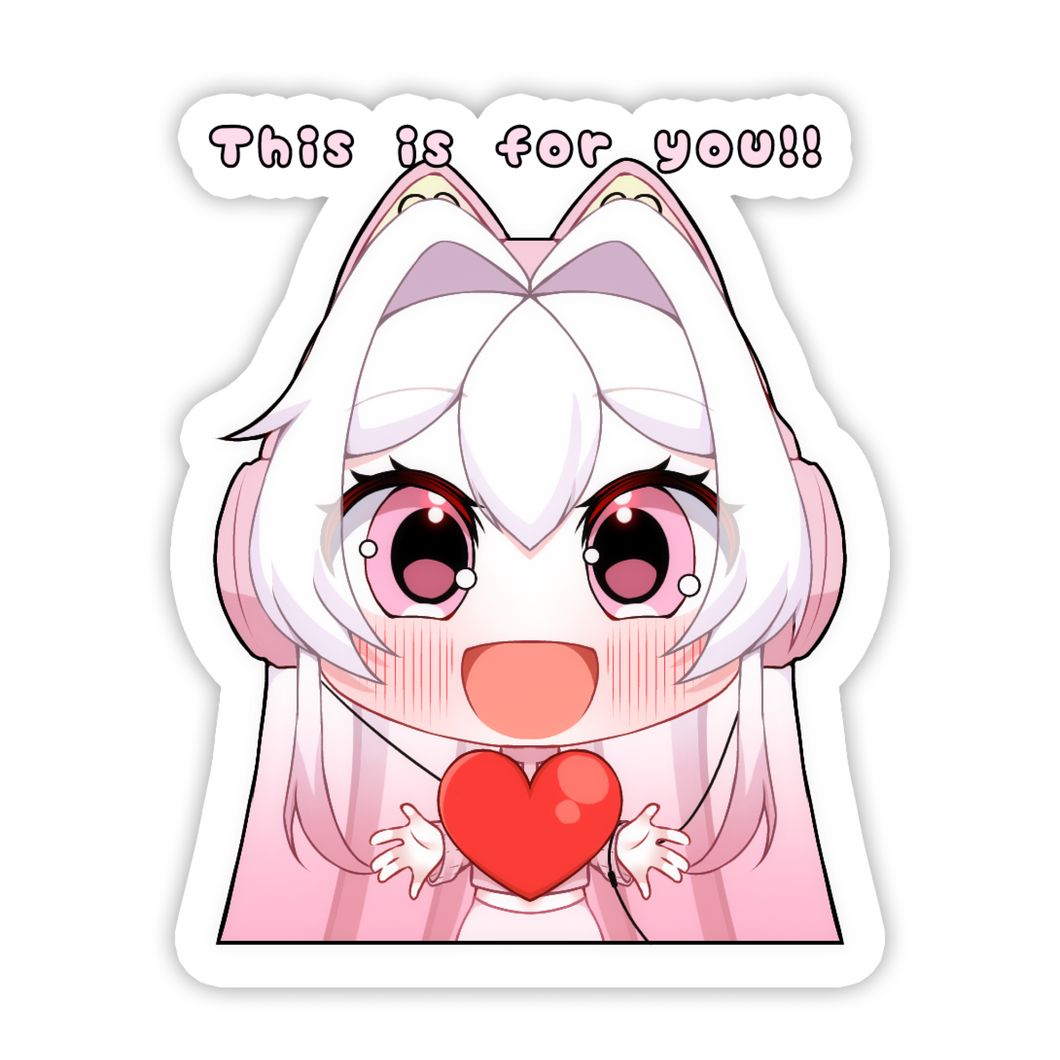 Kawaii In Love Sticker