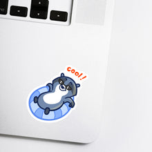 Load image into Gallery viewer, Cool Racoon Sticker